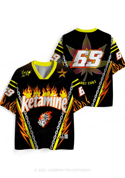 Flame Kxxamine Y2K Sport Jersey Shirts Cherrykitten
