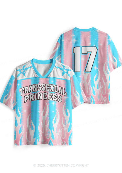 Transsexual Princess Pride Y2K Sport Jersey Shirts Cherrykitten