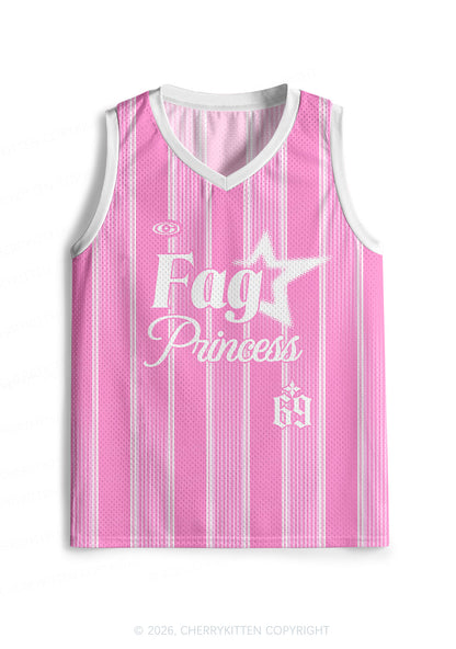 Fag Princess Pride Y2K Sport Jersey Tank Cherrykitten