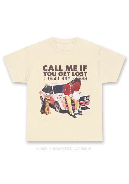 You Get Lost Chunky Shirt Cherrykitten