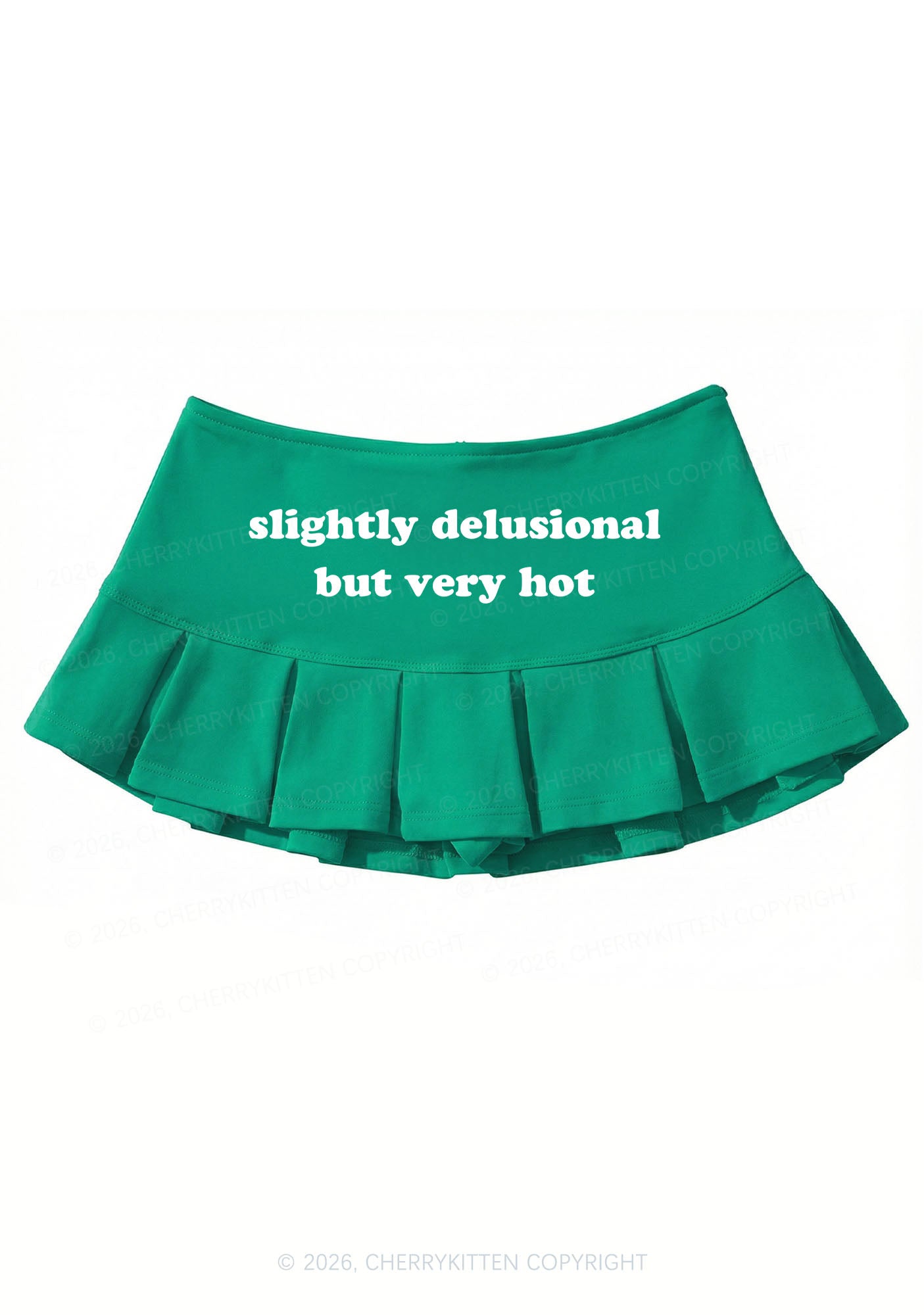 Slightly Delusional But Very Hot Y2K Mini Pleated Skirts Cherrykitten