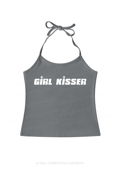 Girl Kisser Star Pride Y2K Halter Neck Cami Cherrykitten