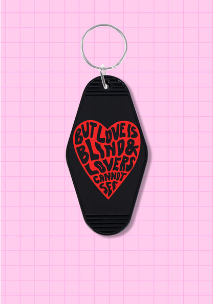 Love Is Blind 1Pc Y2K Hotel Keychain Cherrykitten