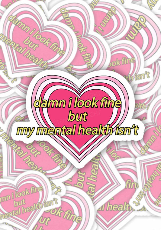 I Look Fine 1pc Y2K Sticker Cherrykitten