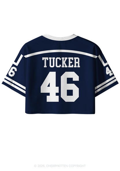 College Hockey Team JT Y2K Crop Sport Jersey Shirts Cherrykitten