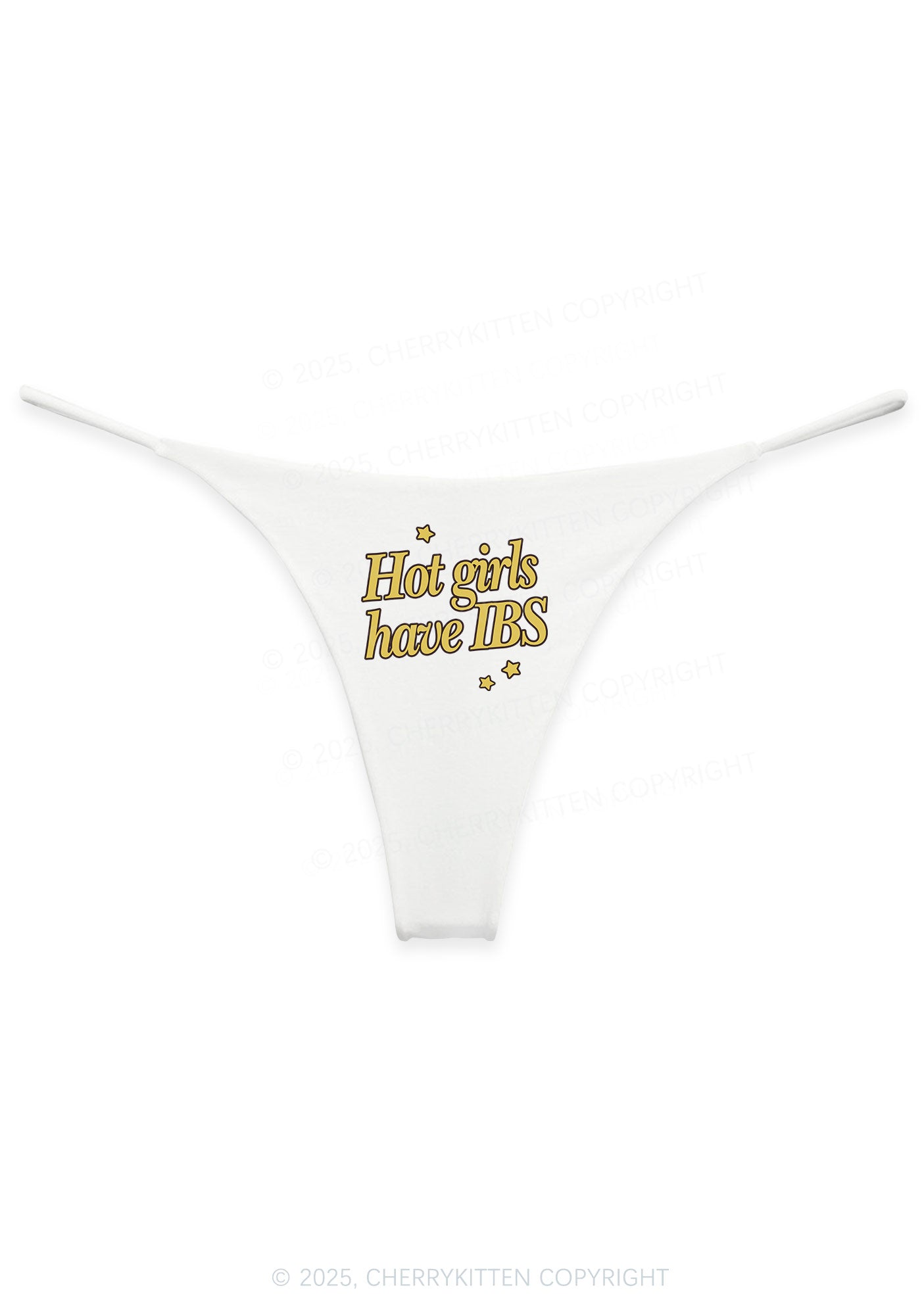 Hot Girls Have IBS Y2K Bikini String Thong Cherrykitten