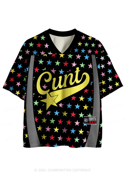 Custom Colourful Star Cxxt Y2K Sport Jersey Shirts Cherrykitten