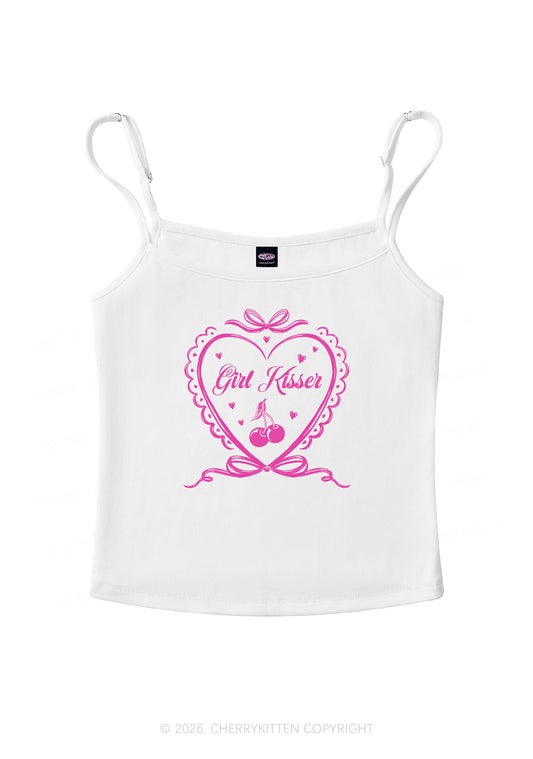 Girl Kisser Pride Y2K Spaghetti Strap Cami Cherrykitten
