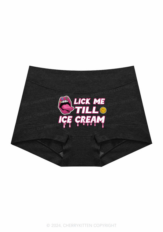 Lick Me Y2K Mid Rise Waist Boyshort Cherrykitten