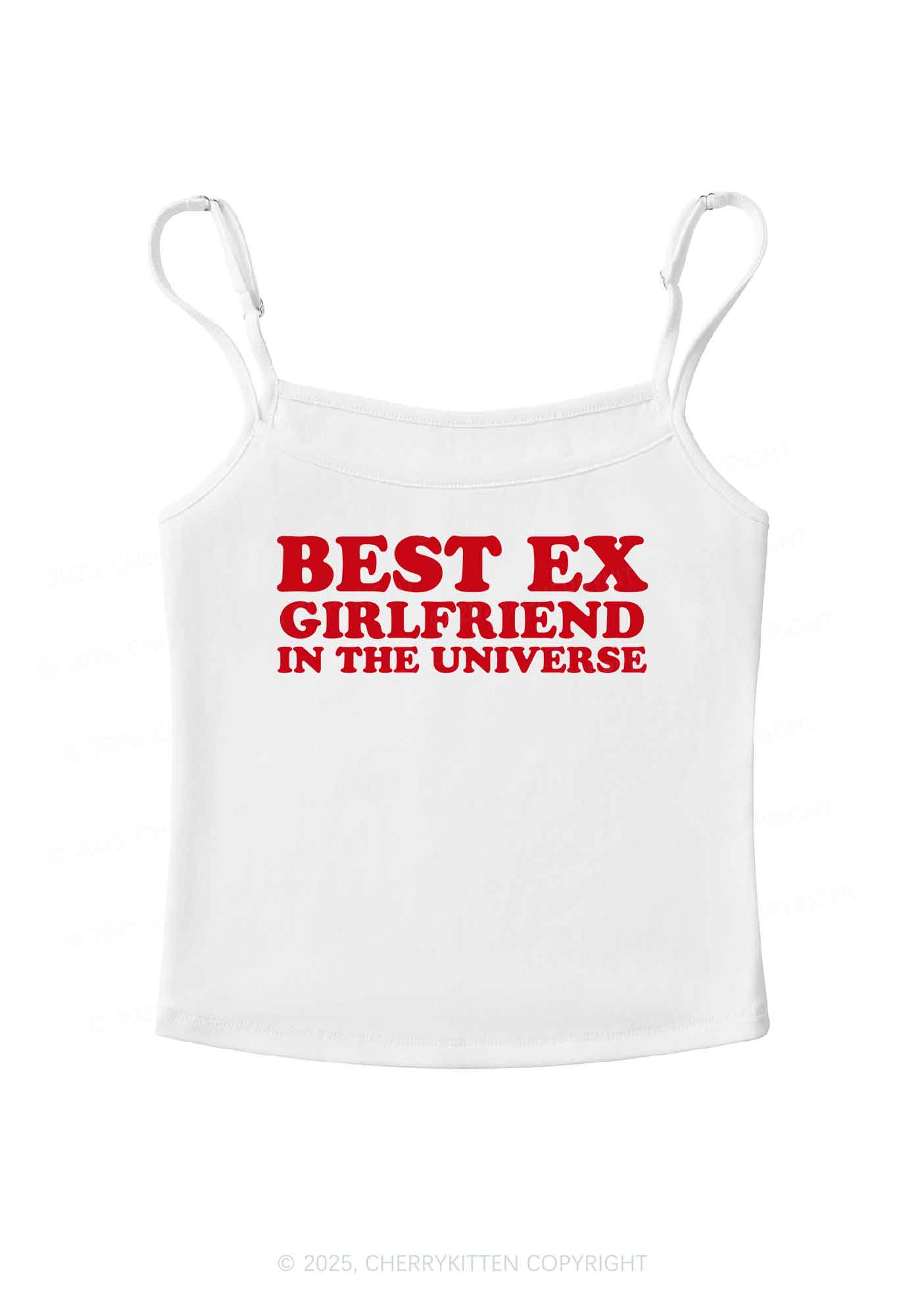 Universe Best Ex Girlfriend Y2K Spaghetti Strap Cami Cherrykitten