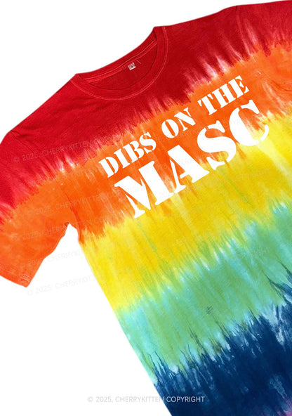 Dibs On The Masc Pride Y2K Tie Dye Shirts Cherrykitten