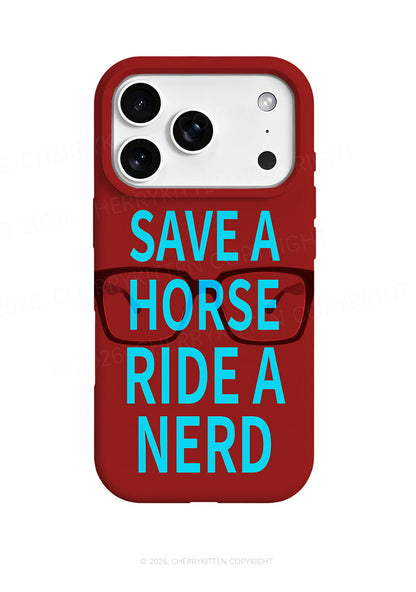 Save Horse Ride Nerd Y2K Phone Case Cherrykitten