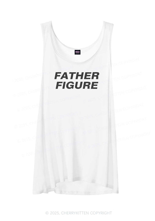 Father Figure Y2K Sheer Boyfriend Tank Cherrykitten