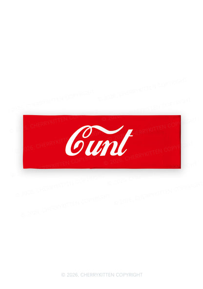 Special Cxxt Y2K Print Headband Cherrykitten