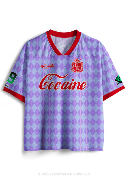 Custom Purple Cola Y2K Sport Jersey Shirts Cherrykitten