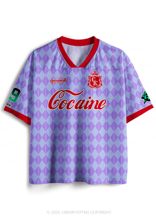 Custom Purple Cola Y2K Sport Jersey Shirts Cherrykitten