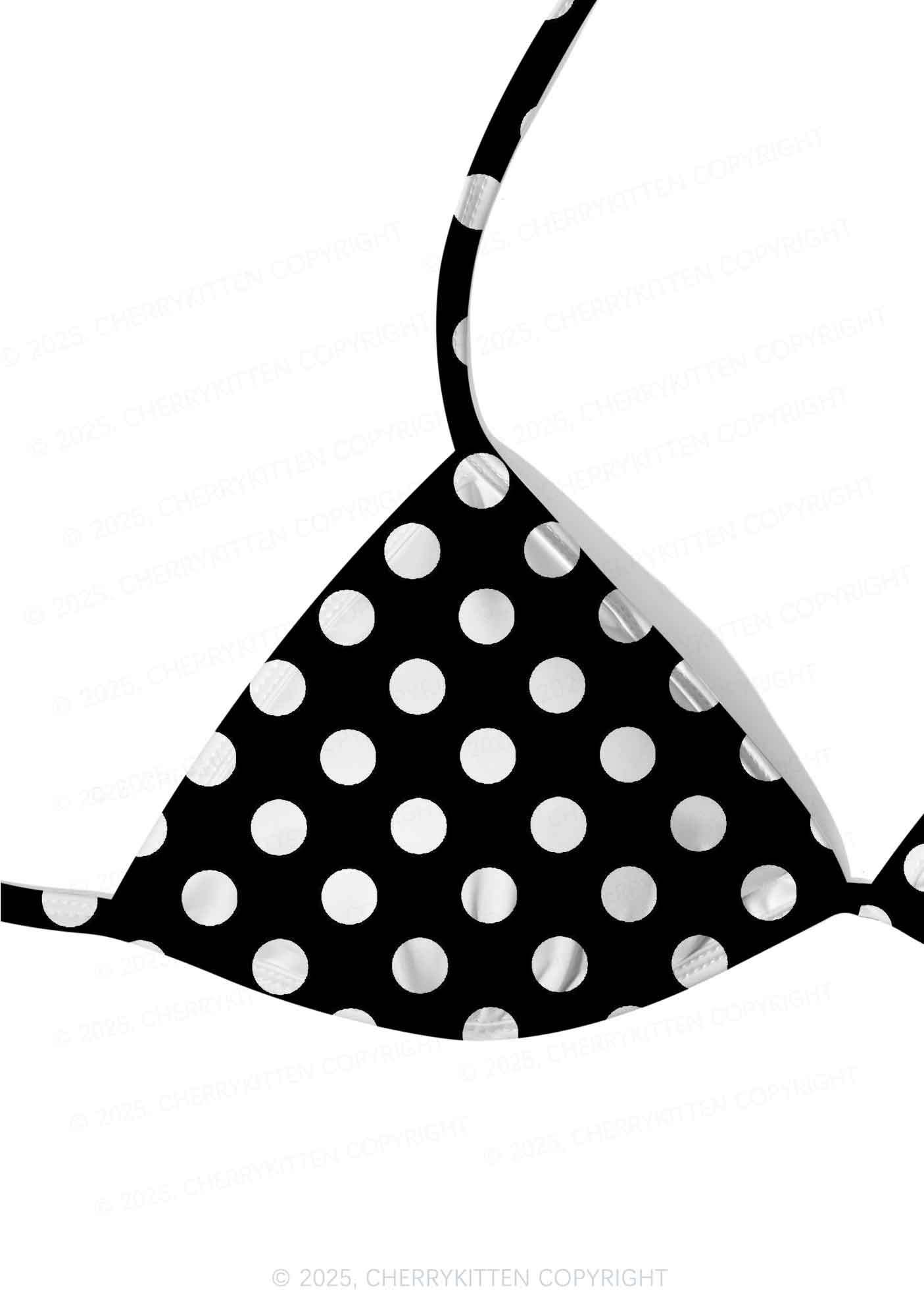Classic Polka Dots Y2K Print Bikini Set Cherrykitten