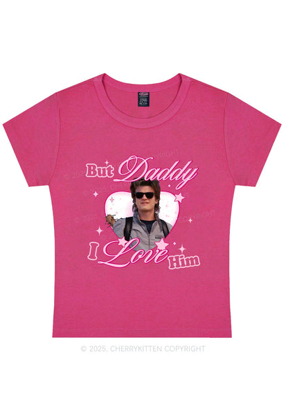 Daddy I Love Him Y2K Baby Tee Cherrykitten