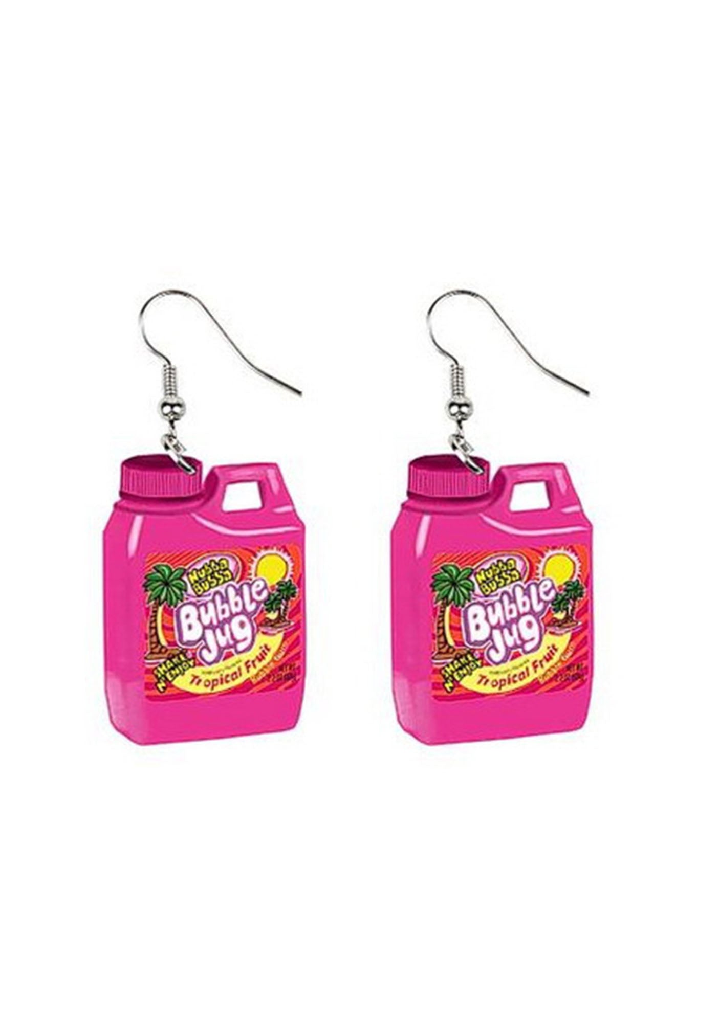 Hot Pink Bubble Jug Y2K Earrings Cherrykitten