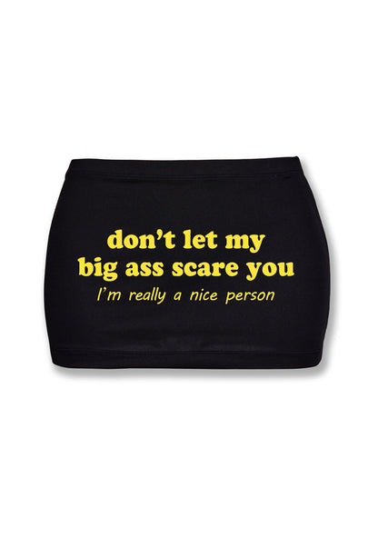 Big Axx Scare You Y2K Mini Hip Skirt Cherrykitten