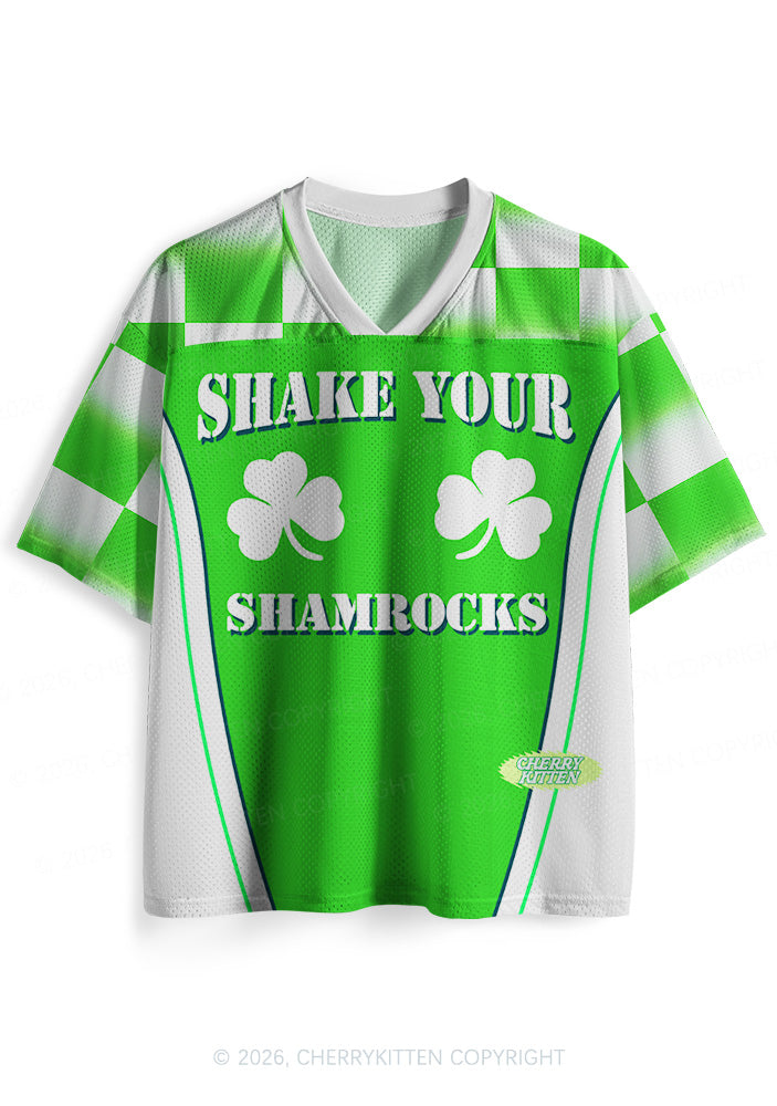 Custom Shake Your Shamrocks St Patricks Y2K Sport Jersey Shirts Cherrykitten
