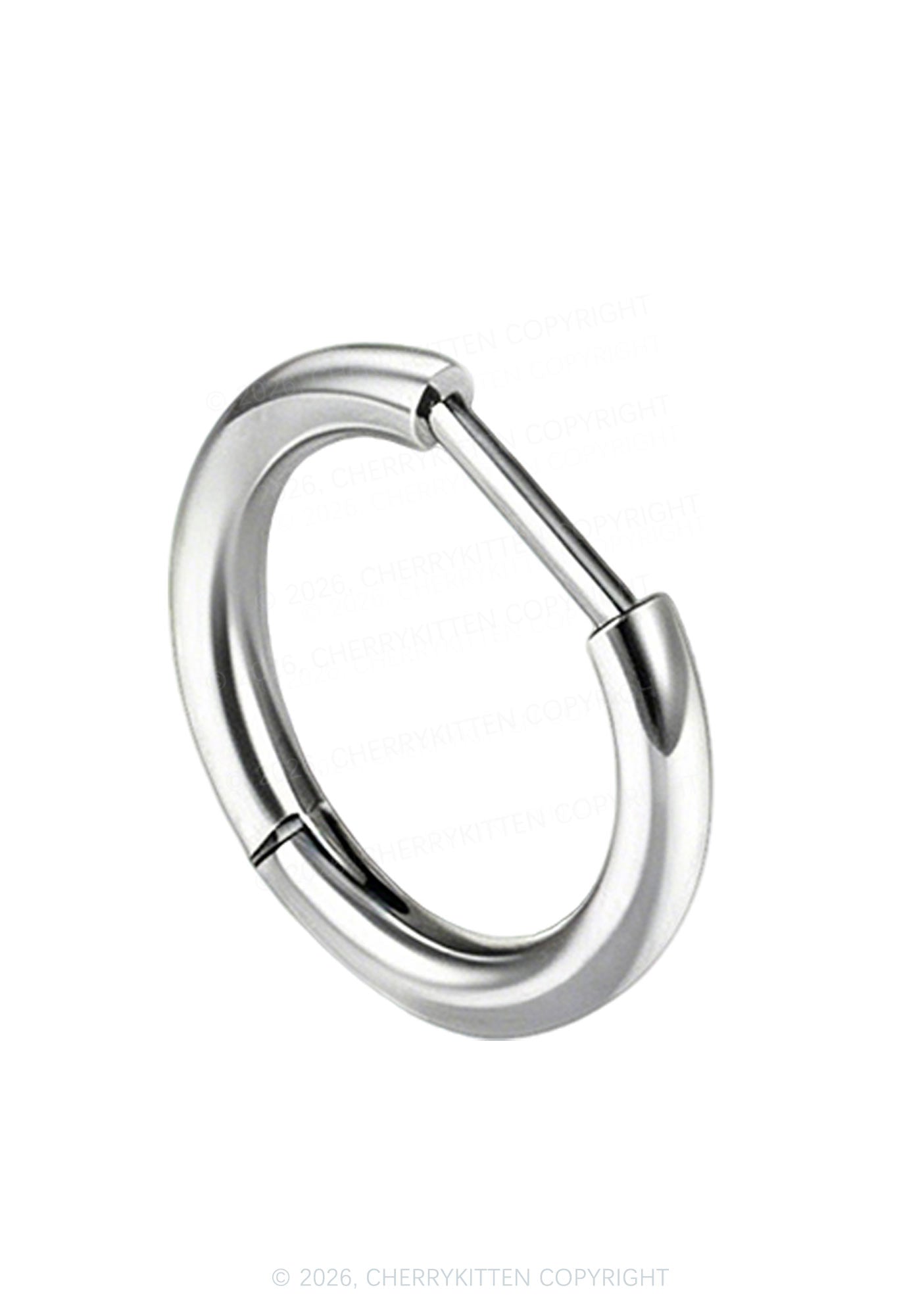 1pc Titanium Nose Ring Y2K Piercing Cherrykitten