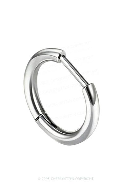 1pc Titanium Nose Ring Y2K Piercing Cherrykitten