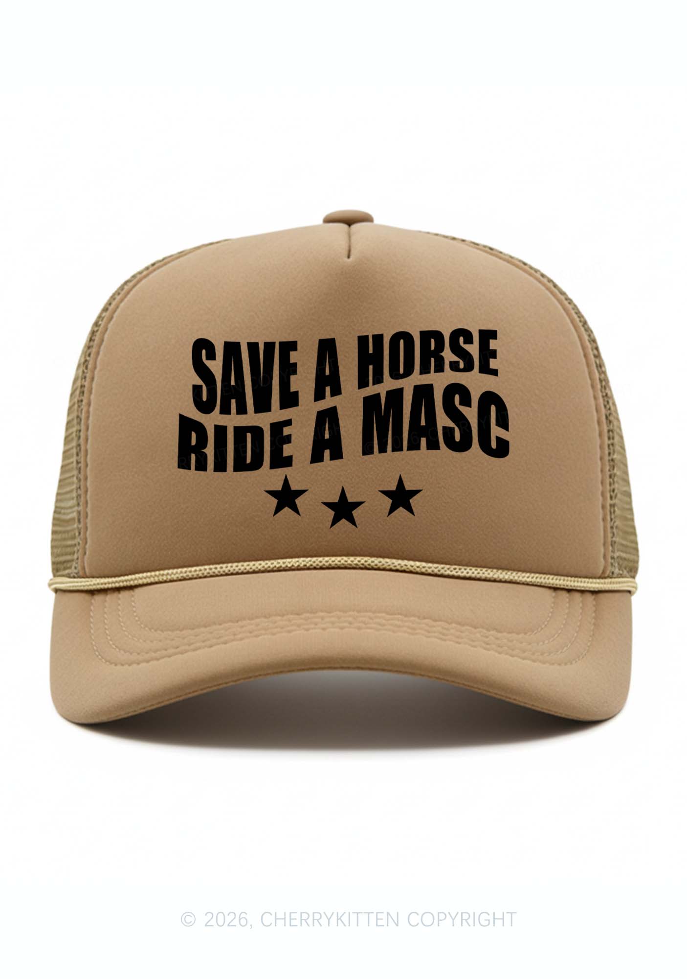 Ride A Masc Pride Y2K Trucker Hat Cherrykitten