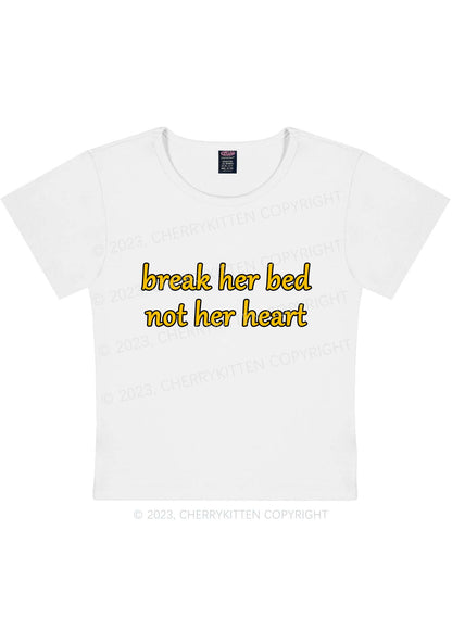Break Her Bed Y2K Baby Tee Cherrykitten