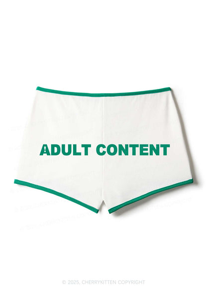 Adult Content Y2K Booty Shorts Cherrykitten