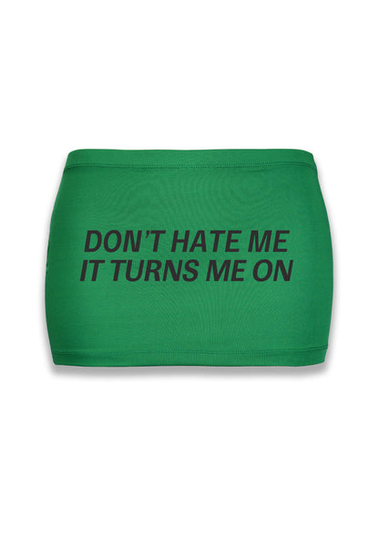 It Turns Me On Y2K Mini Hip Skirt Cherrykitten