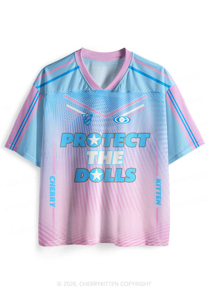 Protect The Dolls Pride Y2K Sport Jersey Shirts Cherrykitten