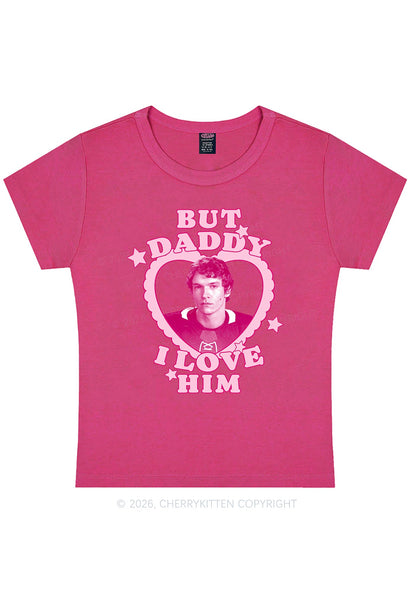 But Daddy I Love CS Y2K Baby Tee Cherrykitten