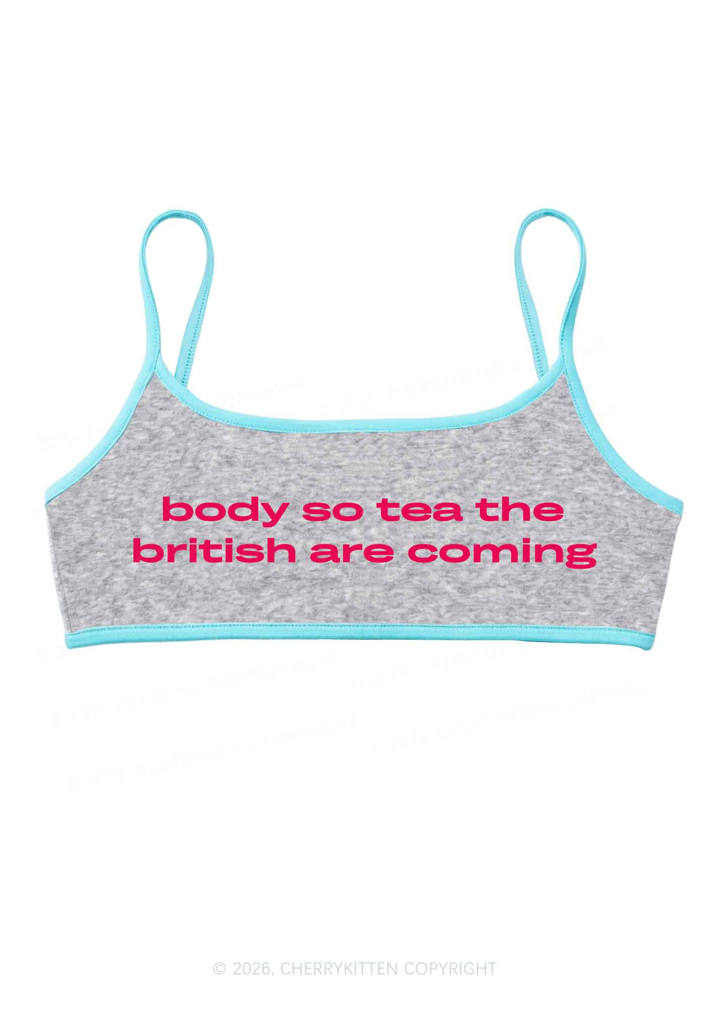 Body So Tea Y2K Super Crop Cami Cherrykitten