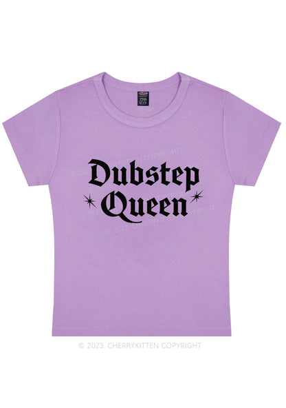 Dubstep Queen Y2K Baby Tee Cherrykitten