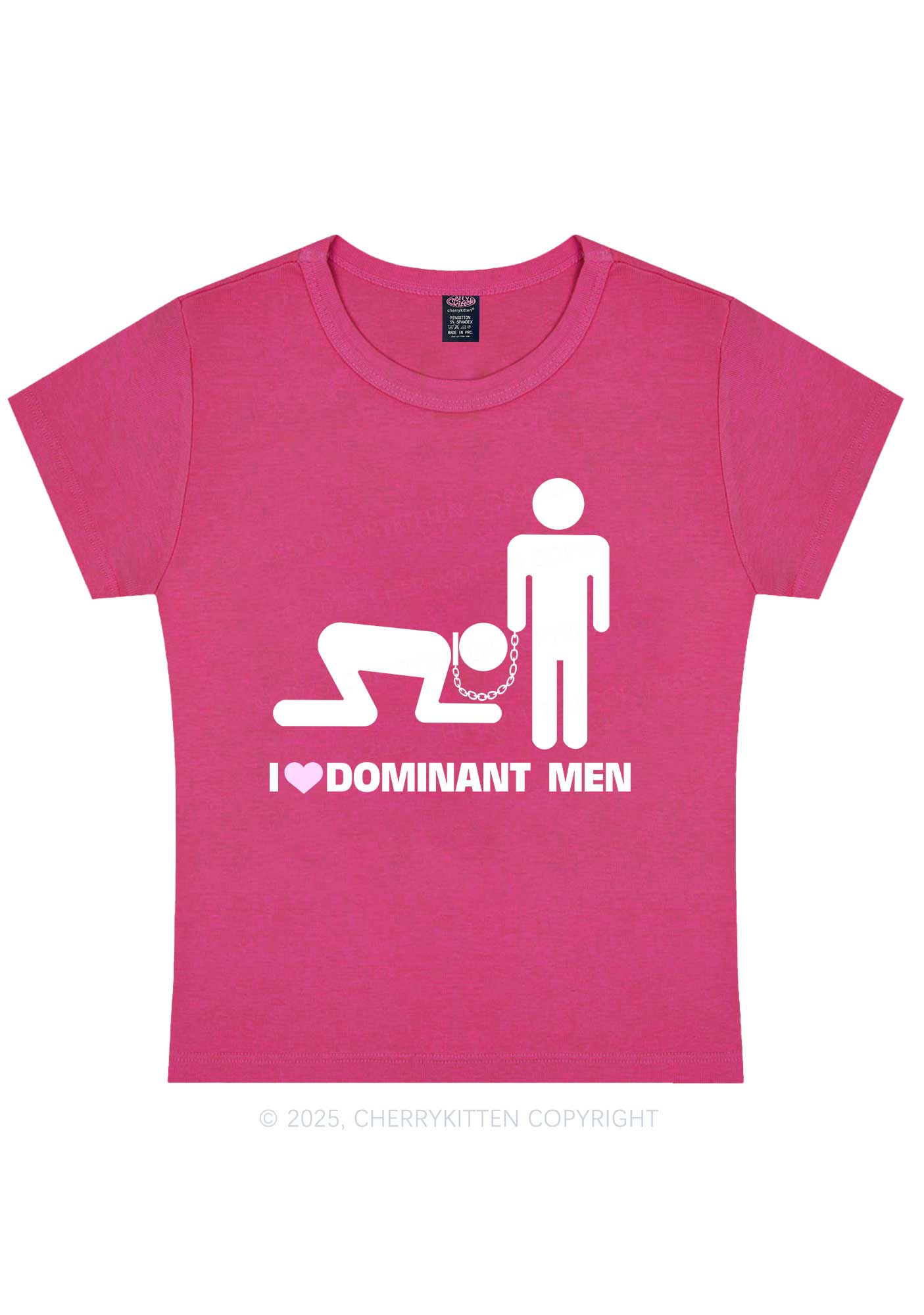 Love D Men Pride Y2K Baby Tee Cherrykitten