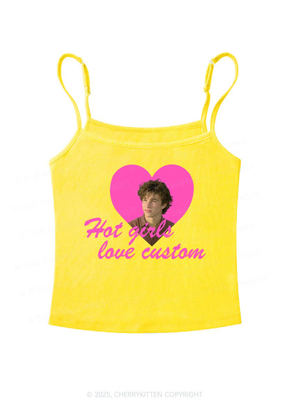 Hot Girl Custom Love Y2K Spaghetti Strap Cami Cherrykitten