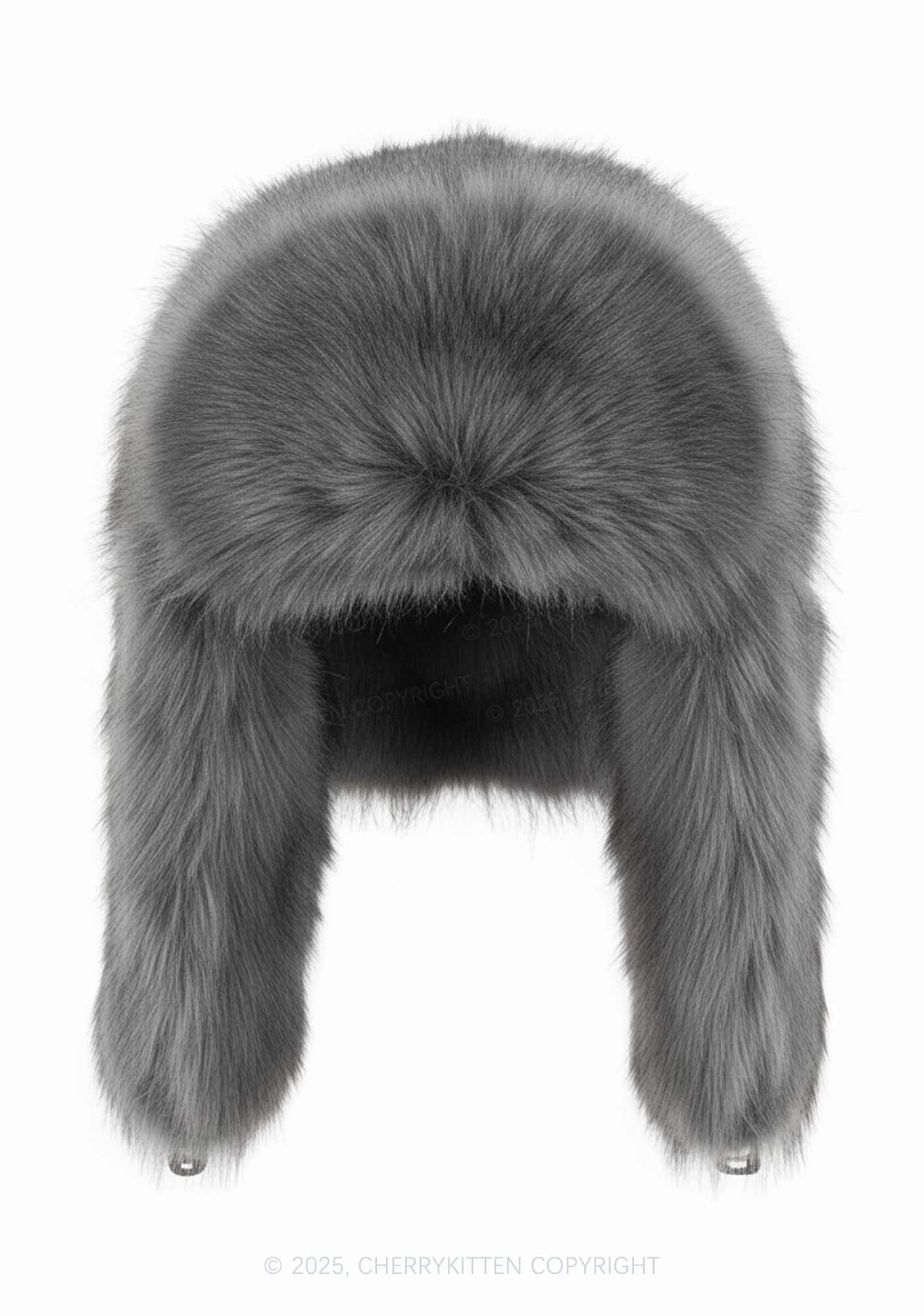 Faux Fur Y2K Trapper Hat Cherrykitten