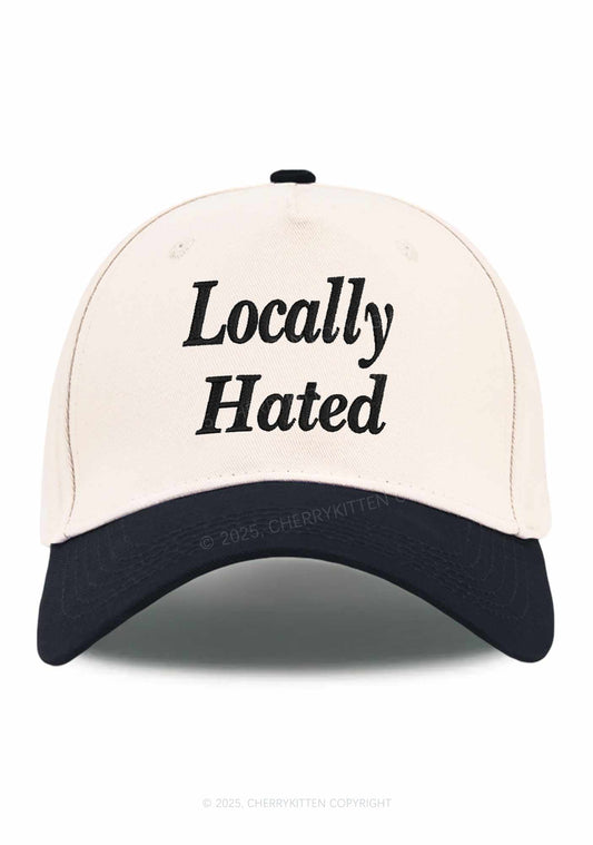 Locally Hated Y2K Color Block Baseball Cap Cherrykitten