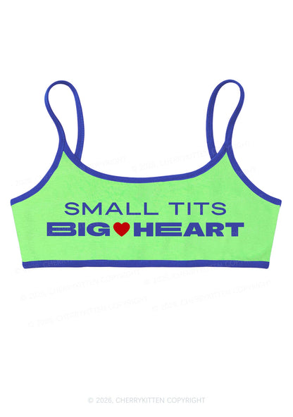 Small Txts Big Heart Y2K Super Crop Cami Cherrykitten
