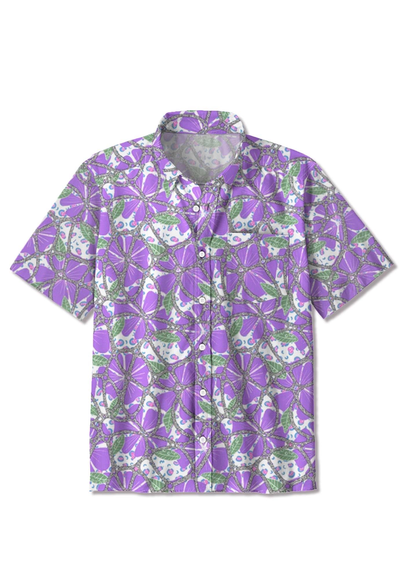 Purple Madness Print Shirts
