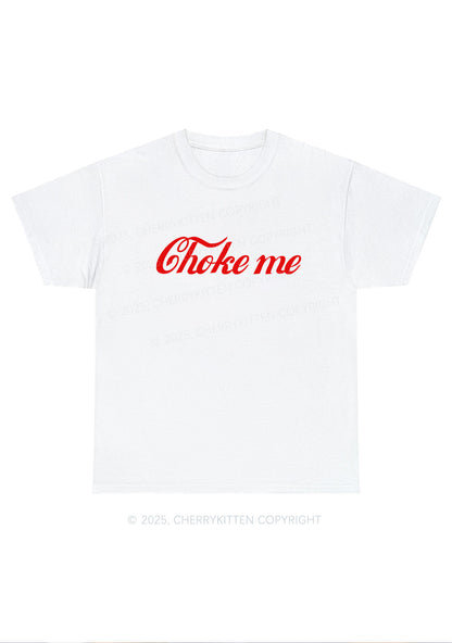 Choke Me Y2K Chunky Shirt Cherrykitten