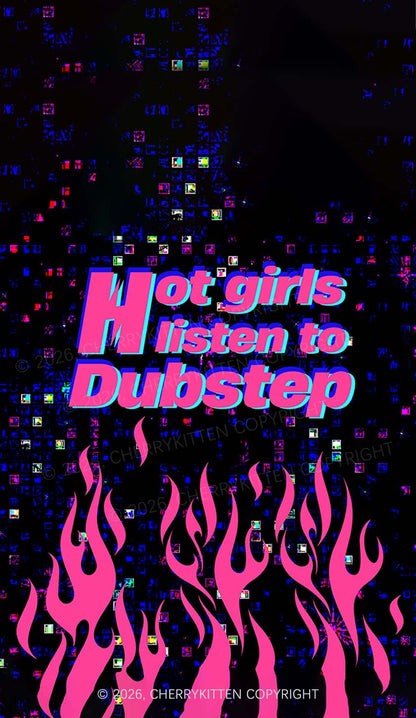 Hot Girls Listen To Dubstep Y2K Phone Case Cherrykitten