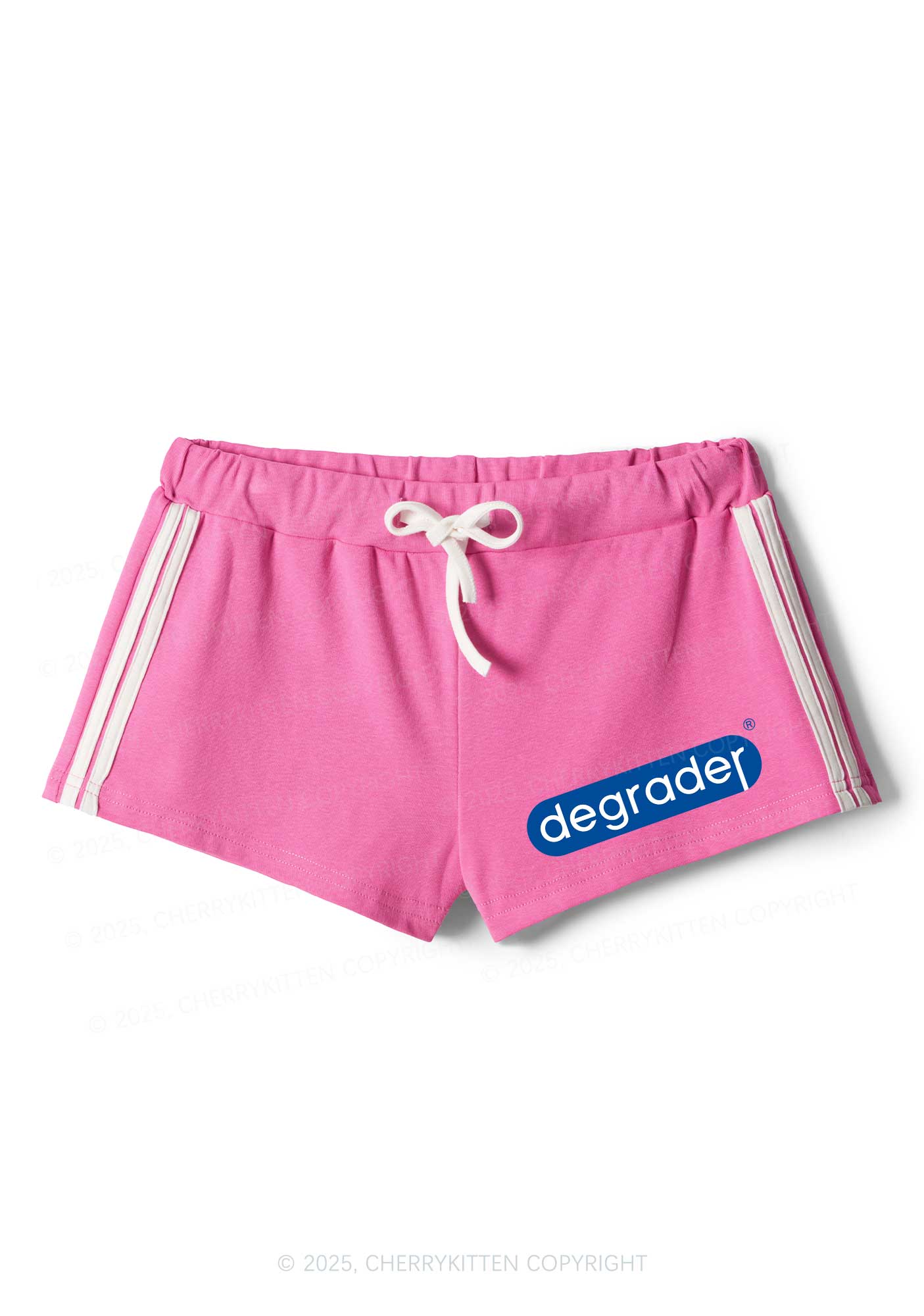 Degrader Y2K Drawstring Mini Shorts Cherrykitten