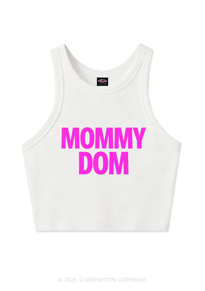 Mommy Dom Y2K Crop Tank Top Cherrykitten