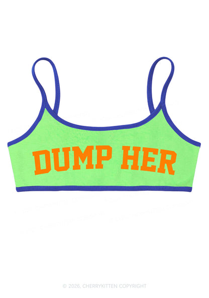 Dump Her Y2K Super Crop Cami Cherrykitten