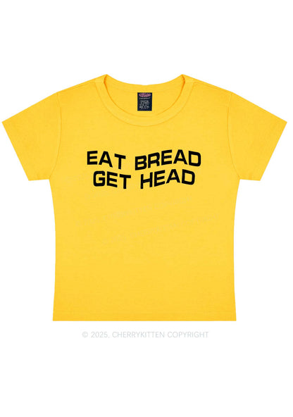 Eat Bread Get Head Y2K Baby Tee Cherrykitten
