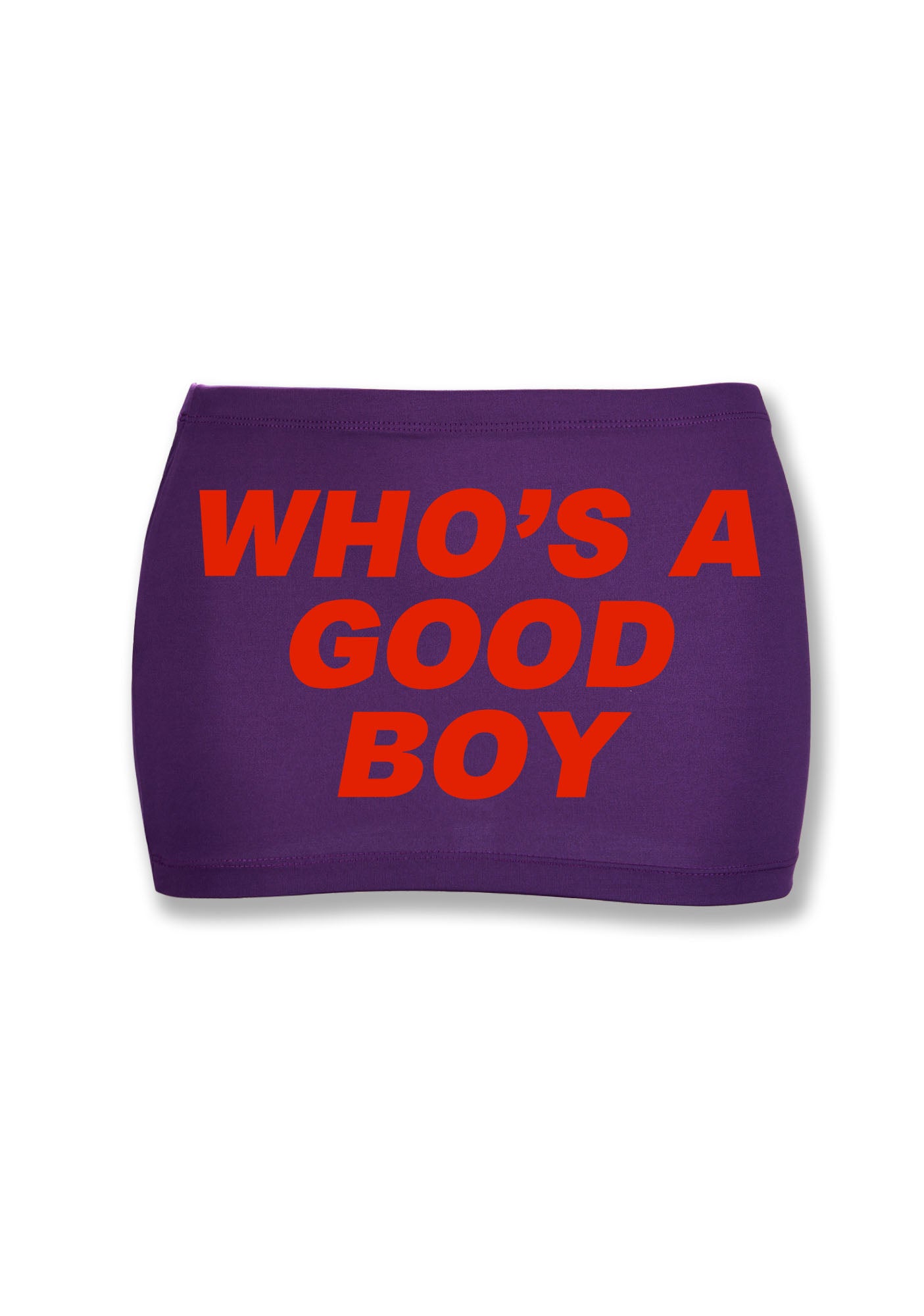 Who's A Good Boy Y2K Mini Hip Skirt Cherrykitten