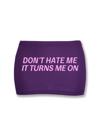 It Turns Me On Y2K Mini Hip Skirt Cherrykitten