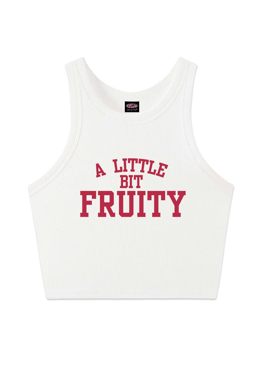 A Little Bit Fruity Pride Y2K Crop Tank Top Cherrykitten